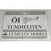 Norton Nut's Cumulus Models 1/72 vac form O1 Tummeliten kit