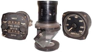 Norton Nut's Three old aircraft instruments