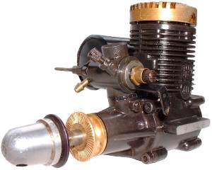 Norton Nut's HP-40 model aircraft engine