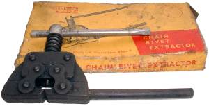 Norton Nut's Chain rivet extractor tool