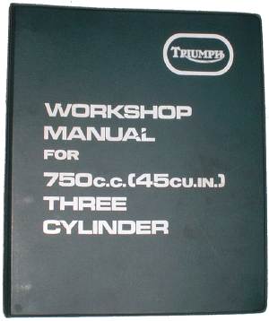 Norton Nut's Workshop manual for Triumph Trident T150 (BSA Rocket 3)