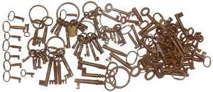 Norton Nut's Very Old Keys for Collector or Antique dealer