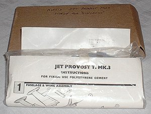 Norton Nut's Airfix 1/72 Jet Provost T.Mk.3 kit