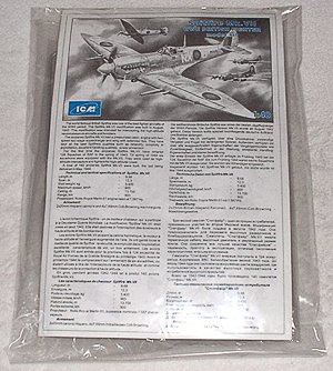 Norton Nut's ICM 1/48 Spitfire Mk.VII kit