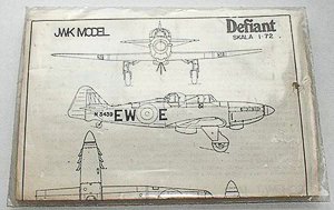 Norton Nut's JWK 1/72 vac form Defiant kit