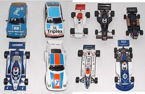 Norton Nut's Nine Scalextric Cars