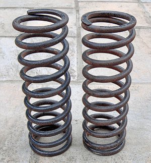 Norton Nut's Front Road Springs - ALVIS TD-21