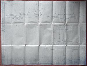 Norton Nut's Supermarine Spitfire, Seafire, Seafang Factory Drawings