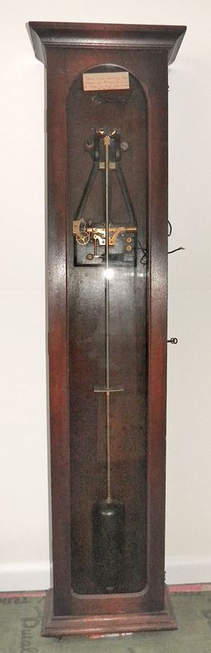 Norton Nut's Gillett and Johnston Synchronome Master Clock