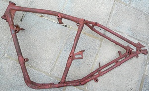 Norton Nut's Rigid Norton Cradle-Type Frame With V5c Document