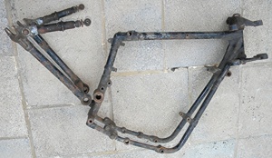 Norton Nut's AJS or Matchless Frame, S/Arm and Fork Yokes