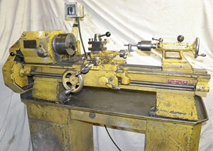 Norton Nut's Boxford Model C Metalworking Lathe on Makers Stand