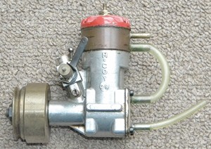 Norton Nut's McCoy 29 Gloplug Model Boat Engine, Water Cooled