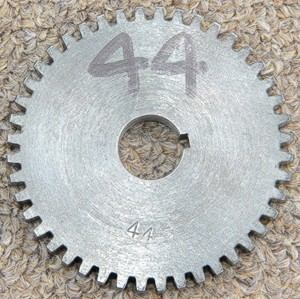 Norton Nut's Boxford Lathe Changewheel 44T