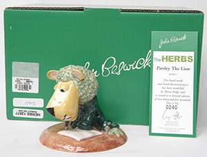 Norton Nut's Beswick Herbs Collection - Parsley The Lion