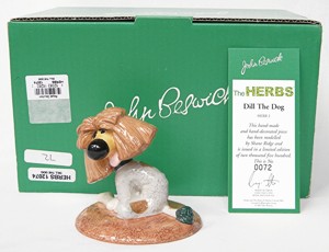 Norton Nut's Beswick Herbs Collection - Dill The Dog