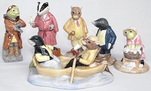 Norton Nut's Beswick Wind In The Willows Collection, Mint and Boxed