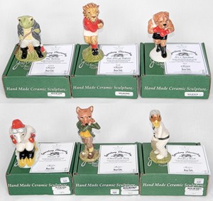 Norton Nut's Beswick Sporting Characters Complete Set Of Six