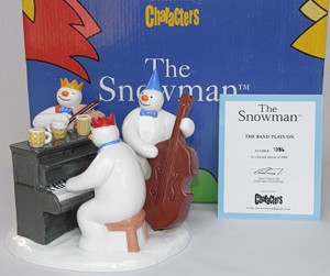 Norton Nut's Coalport Snowman - The Band Plays On