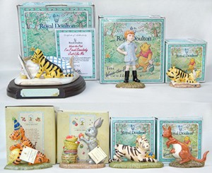 Norton Nut's Royal Doulton - Collection Of 7 Winnie The Pooh Characters