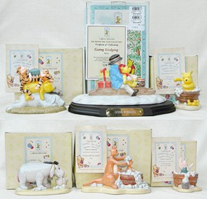 Norton Nut's Royal Doulton - Collection Of 6 Figurines From The Winnie The Pooh Series