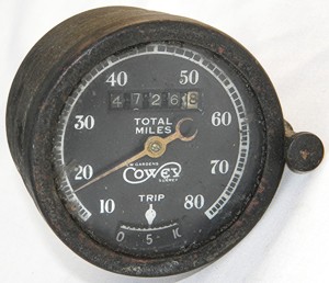 Norton Nut's Vintage Cowey 80 MPH Speedo