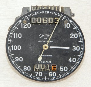 Norton Nut's Smiths 120 mph Chronometric Speedo Mechanism