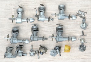 Norton Nut's Collection of E.D. Bee Model Engines