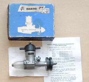 Norton Nut's Boxed D.C. Spitfire 1cc Diesel Engine (Marine)