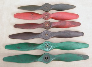 Norton Nut's 6 Keil Kraft Tru-Flex Vintage Propellers